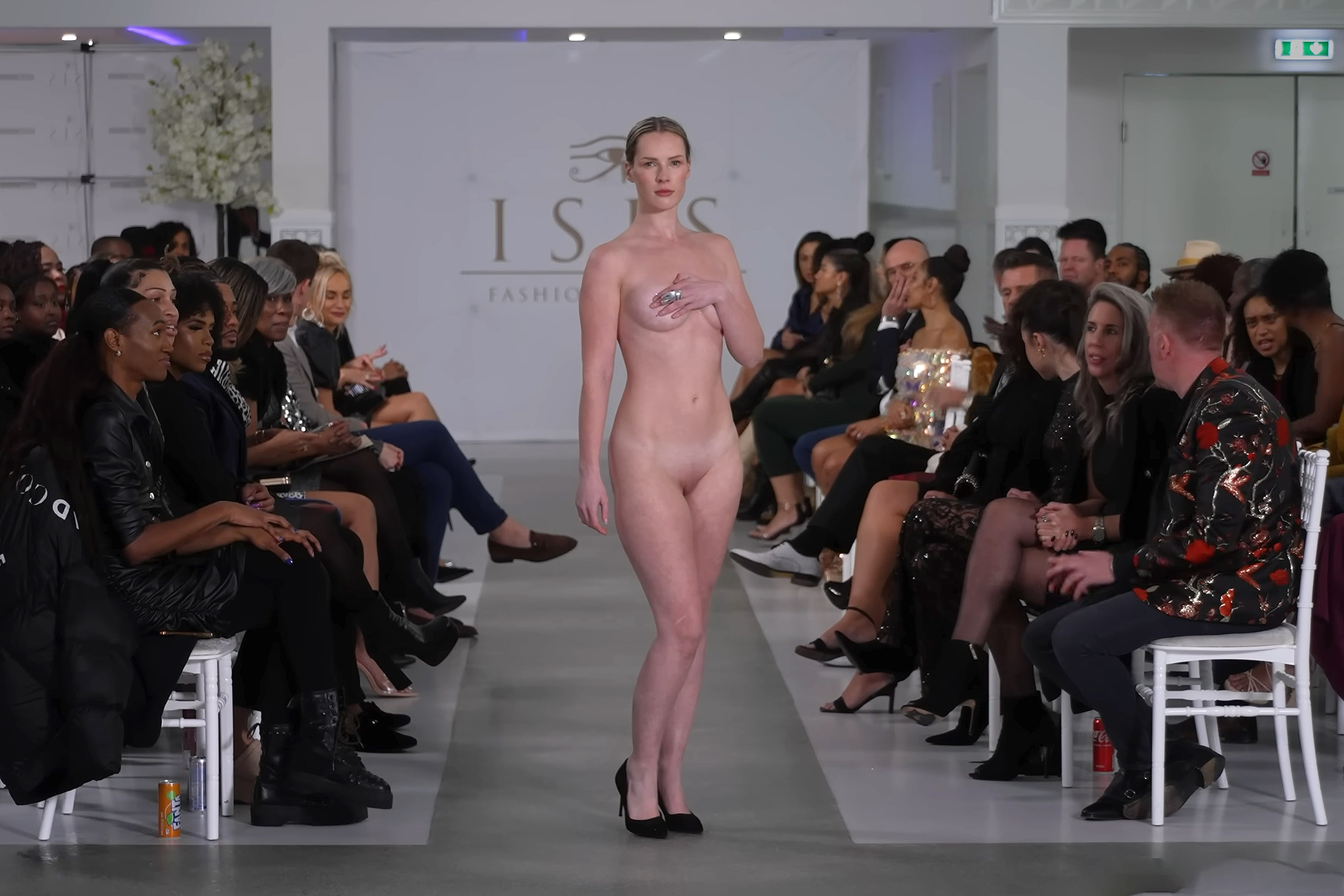 Isis Fashion Awards 2022 - Nude Accessory Runway Catwalk Show